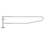 Swiveling gates | to be fixed by plugs, hot-dip galvanized | total width: 3500 mm | for padlock